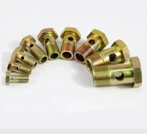 Motorsport Banjo Bolt Oil Line Fitting Fuel Banjo bolt Screw Hydraulics Car Race - Picture 1 of 3