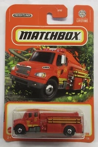 2024 MATCHBOX * G CASE * FREIGHTLINER M2 106 MBX FIRE DEPT. 76 / 100  - Picture 1 of 2