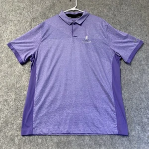 Nike Golf Poloshirt Herren XL Violett Lila Tour Performance Kurzarm Stretch - Bild 1 von 17