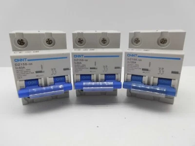 CHINT DZ158 SERIE 63, 80, 100 AMP HOCHSTROM DOPPELPOLIG MCB SCHALTER