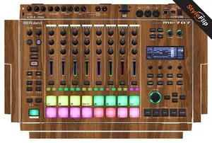 Roland MC-707 Groovebox | Madera 2 | Calcomanía protectora | StyleFlip Skins - Imagen 1 de 1