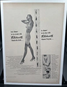 1948 publicidad vintage - faja Kleinert's Slimderella - Imagen 1 de 1