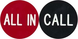 ALL IN / CALL 2.5" Button - Picture 1 of 6