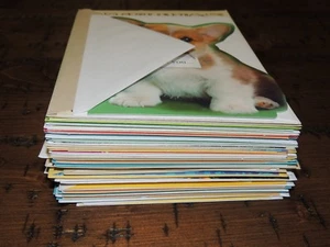 Nuevas 50 tarjetas de agradecimiento con sobres saludos estadounidenses religiosos otros duplicados - Imagen 1 de 4