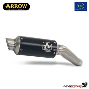 Arrow exhaust GP2 slip-on steel dark approved for Bmw S1000R 2017>2020 - Picture 1 of 1