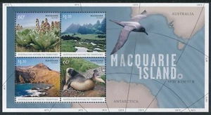 MINT 2010 AAT ANTARCTIC MACQUARIE ISLAND  STAMP MINI SHEET - Bild 1 von 1