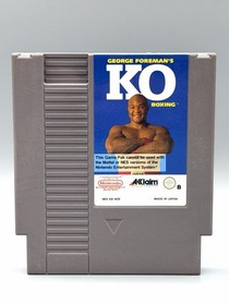 M&oacute;dulo George Foreman's KO Boxing Nintendo NES Estado: Bueno