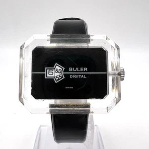 Buler Digital Jump Hour Wrist Watch. Lot.177 - Imagen 1 de 11