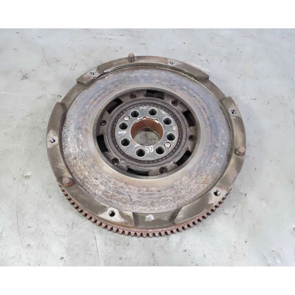 96-99 BMW E39 528 E36 328 M52 6 cilindros de fábrica doble masa volante LuK OEM Foto 1 de 4