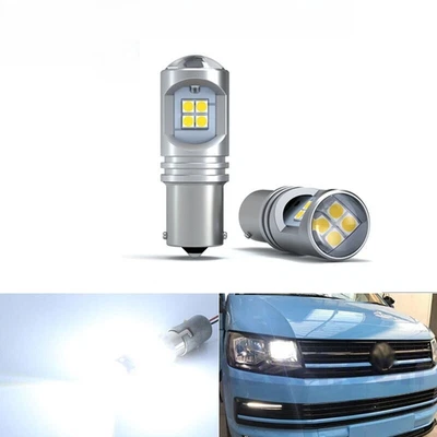 MARKENLOS Für VW Transporter T5 T5.1 T6 2010-2019 2 Stück Fehlerfreie LED DRL Tagfahrlicht