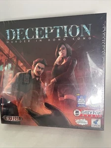 Deception Murder in Hong Kong Board Game Grey Fox NEW SEALED - Picture 1 of 2