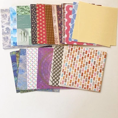Seria Daiso Origami Paper Assorted Designs Paper for Crafts Used - Image 1 of 4