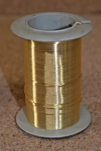 Cables personalizados ELF de 80 pies chapados en oro de 24 k 99,9999 % alambre de cobre OCC puro 24 awg. - Imagen 1 de 2
