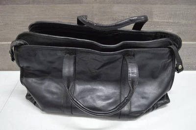 Bolso de Mano Wilson Cuero Negro Cuero Genuino Maletín Foto 1 de 4