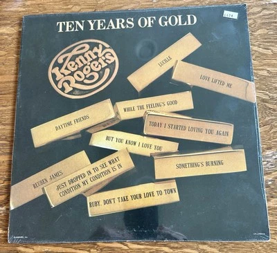 KENNY ROGERS ~ TEN YEARS OF GOLD ~ UNITED ARTIST   VINYL  LP  # UA-LA835-H  NEW - Image 1 of 3