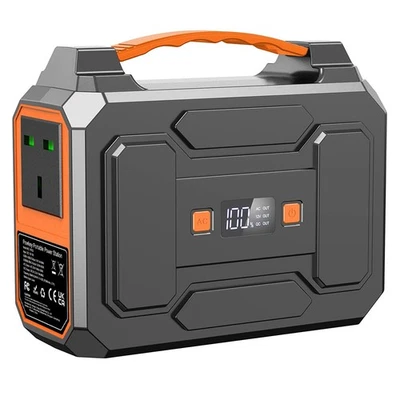 Powkey 100w Portable Power Station 99wh/ 27000mah Camping Pack,solar RRP £110