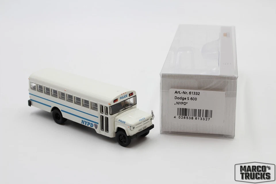 Brekina Dodge S600 des NYPD nº 61332 1:87 /BRN1124 - Imagem 1 de 1