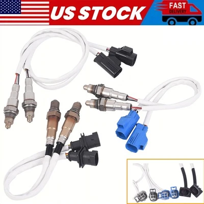 6PCS For 2014-2019 Land Rover Range Rover Rover Sport 3.0L 5.0L Oxygen O2 Sensor Foto 1 de 4