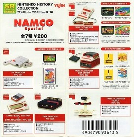 SR Series Nintendo History Family Computer Edition Namco SP 6 Types (Famicom Con