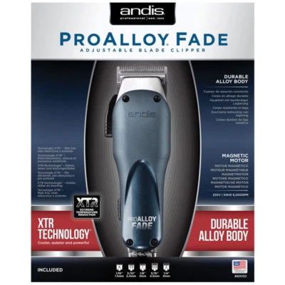 ANDIS PROFESSIONAL PRO ALLOY FADE XTR CLIPPER UK ALLOY BODY (AAC-1) 69150