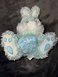 Plush Toy Stuffed Animal Easter Bunny With Basket - Picture 1 of 6