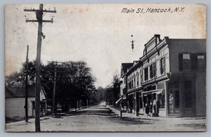 Main Street Hancock NY Catskills Delaware County Postkarte 1911 J5 - Bild 1 von 3