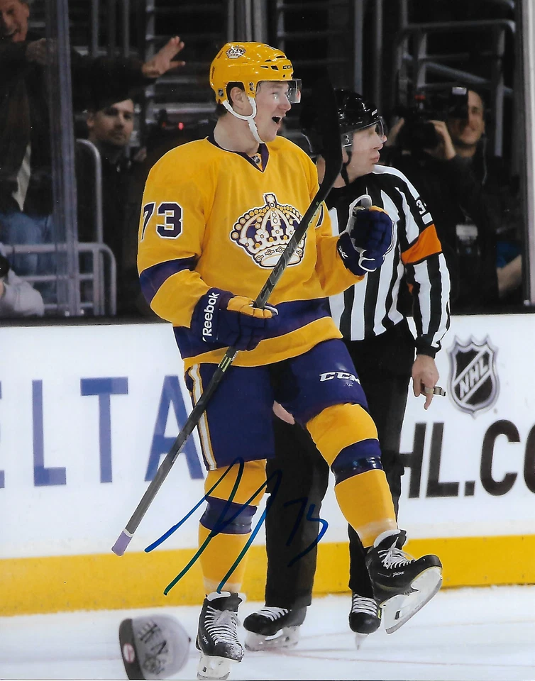 Los Angeles Kings Tyler Toffoli Autographed Signed 8x10 NHL Photo COA G - Image 1 of 1