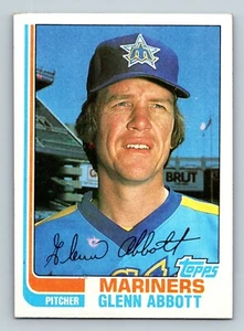 1982 Topps #571 - Glenn Abbott - Seattle Mariners - Pitcher - Picture 1 of 2