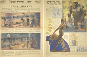 1933 Injun Summer John McCutcheon Repro World's Fair Chicago Sunday Tribune - Picture 1 of 6