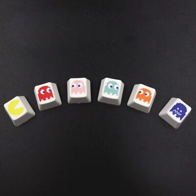 6 Pcs/set Cute Kawaii Keycap PBT material keycap for Mechanical Keyboard - Image 1 of 4