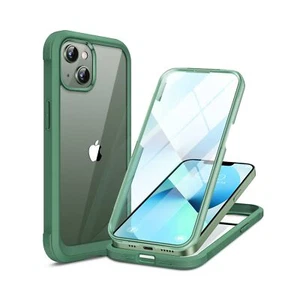 Miracase Compatible with iPhone 13 case 6.1 inch, 2022 New Full-Body Glass Cl... - Picture 1 of 7