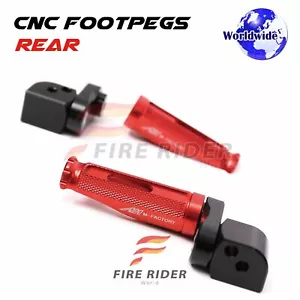 For Ducati Monster S4R 999/749/R/S 03-06 25mm Riser CNC Passenger Footrests - Picture 1 of 10