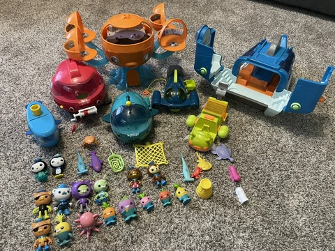 Octonauts Toys Lot Cover