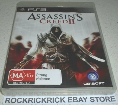PLAYSTATION 3 GAME ASSASSIN'S CREED II INCLUDES MANUAL - Image 1 of 2