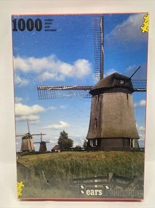 Windmill Puzzle Holland  Bears Publishing Stukjes Pieces Trike Morceaux 1000 - Picture 1 of 5