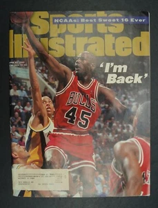 Sports Illustrated March 27, 1995 "I'm Back" Michael Jordan Cover - Bild 1 von 1