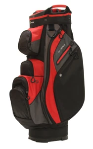 1withGolf Z-100 15-way Cart Bag Black/Charcoal/Red OWG1CT15-3 - Picture 1 of 2