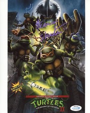 Francois Chau Shredder TMNT Autographed Signed 8x10 Photo ACOA
