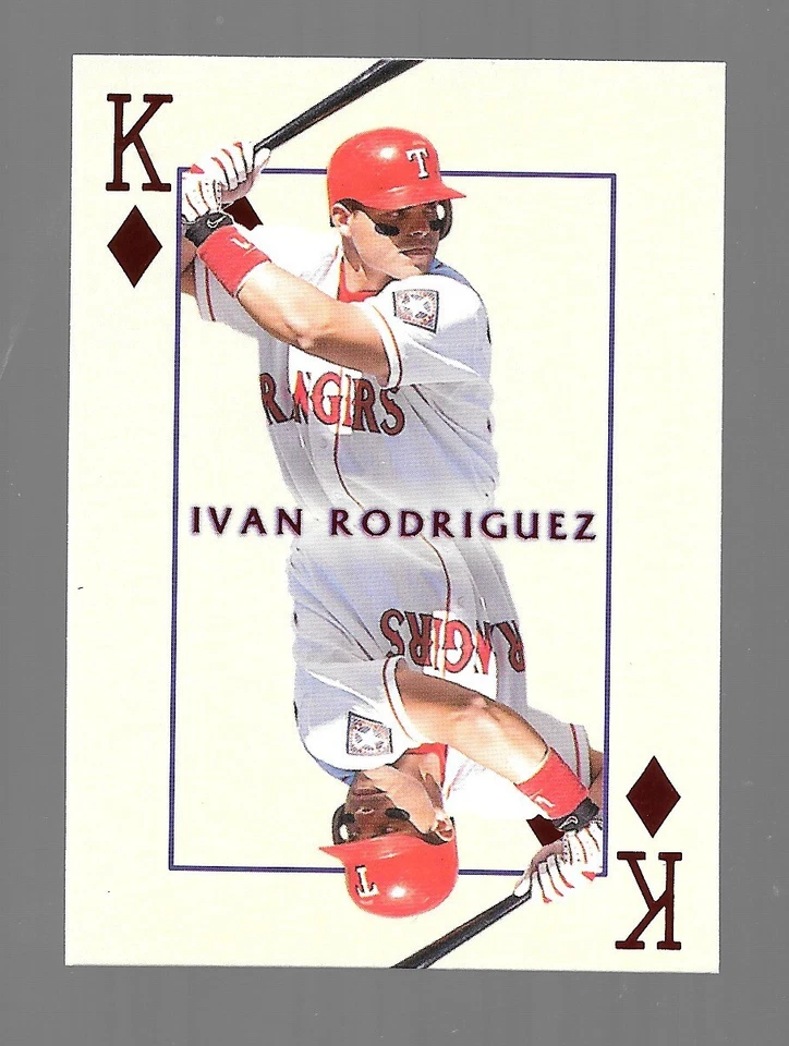 # 2000 Pacific Invincible Baseball Ivan Rodriguez Kings Of Diamond #30 NRMT - Image 1 of 1