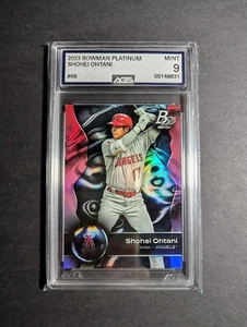 2023 Bowman Platinum Shohei Ohtani #68 Los Angeles Angels AGS 9 MINT - Picture 1 of 4