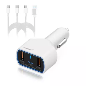 BatPower UL 120W 87W 61W Apple MacBook Pro Air USB C Car Charger Power Adapter - Picture 1 of 9