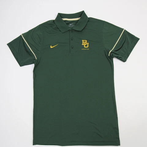 Baylor Bears Nike Dri-Fit Polo Men's Green Used Cover