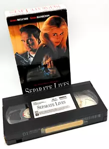 Vintage SEPARATE LIVES VHS Video Cassette * James Belushi * Linda Hamilton - Imagen 1 de 6