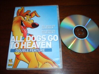 DBL-FTR: ALL DOGS GO TO HEAVEN (DVD,WS)~1)'89~Don Bluth's+2)'96~ERNEST BORGNINE - Image 1 of 3
