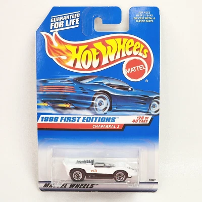 Hot Wheels 1998 First Editions Chaparral 2 #28 Diecast Collector #669 - NOS - Image 1 of 4