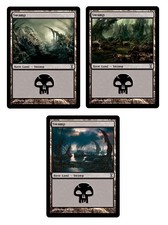 20x Swamp - Basic Land -  Time Spiral - Your Choice of Art MP to SP