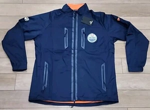 Chaqueta Fanatics Edmonton Oilers Cremallera Completa Para Hombre XL Azul Auténtica Pro Nueva con Etiquetas - Imagen 1 de 9