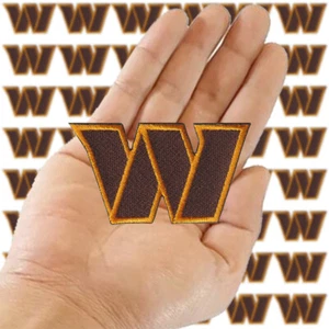 Wholesale Washington Commanders Nation Size Size 3.1"x1.7 Sew Iron on Patch DIY - Picture 1 of 12