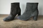 REISS Women's Ankle Leather Suede Boots Grey Size UK 3 BNWT RRP £195
