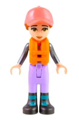 LEGO FRIENDS Minifigure Capt. MAX Adult Captain Woman Mom Wife Femaie Sister 547 - Image 1 of 2